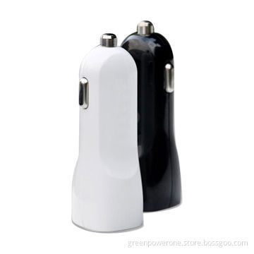 1A & 2.1A Dual USB Car Charger, Vehicle Charger
